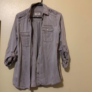 Express button shirt size small